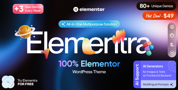 Elementra – Elementor WordPress Theme